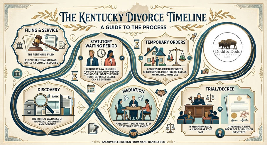 The Kentucky Divorce Process copyright Dodd & Dodd Attorneys PLLC All Rights Reserved