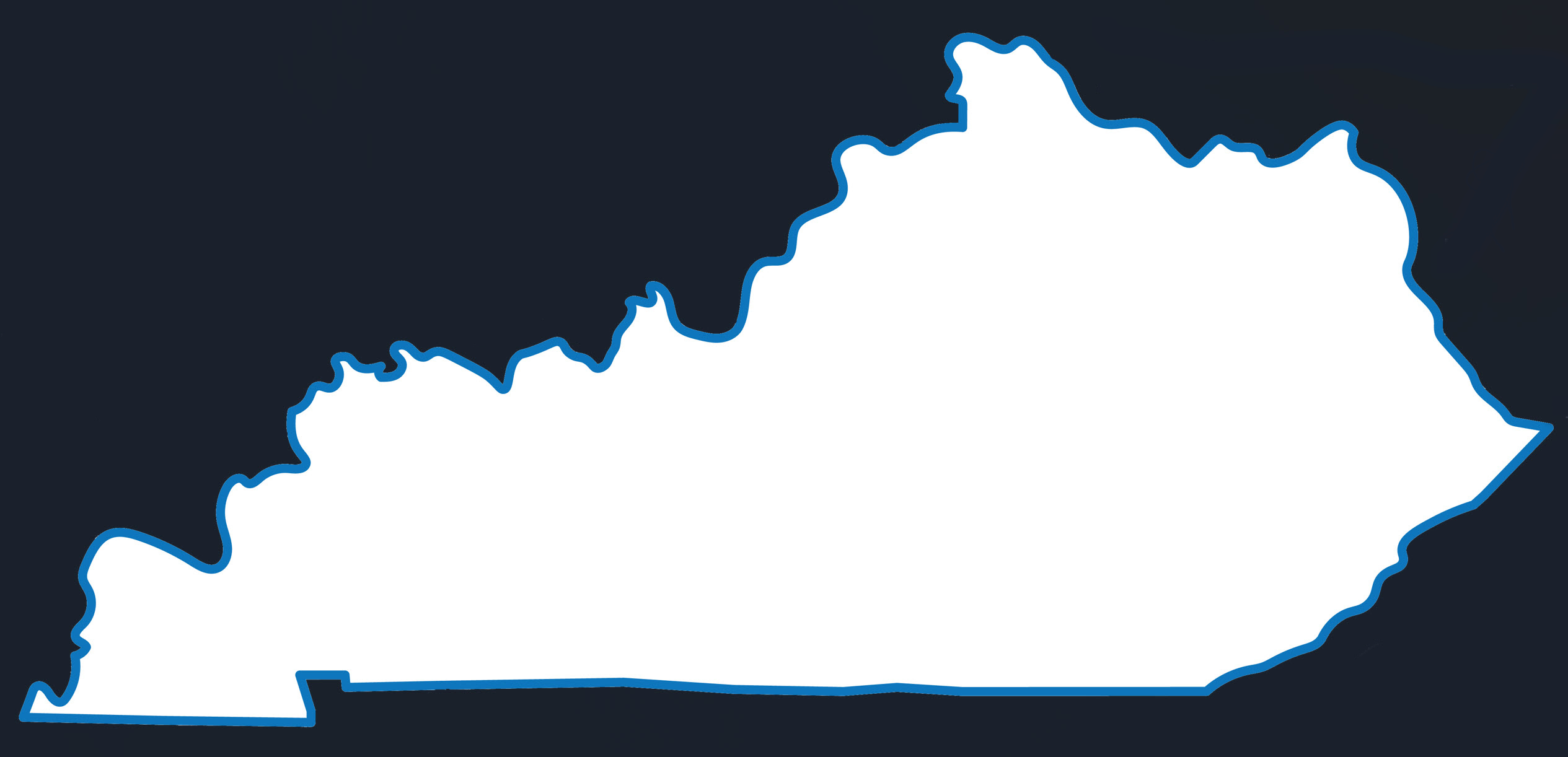 Outline of the Commonwealth of Kentucky