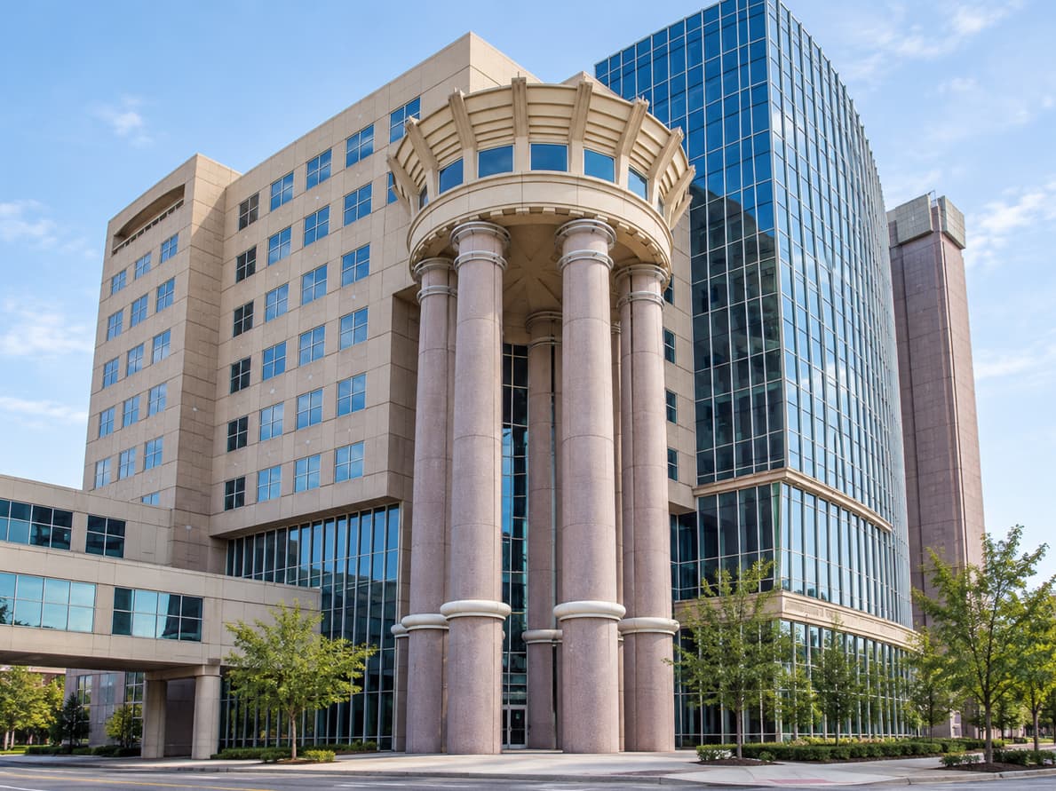 Jefferson County courthouse building in Louisville, Kentucky